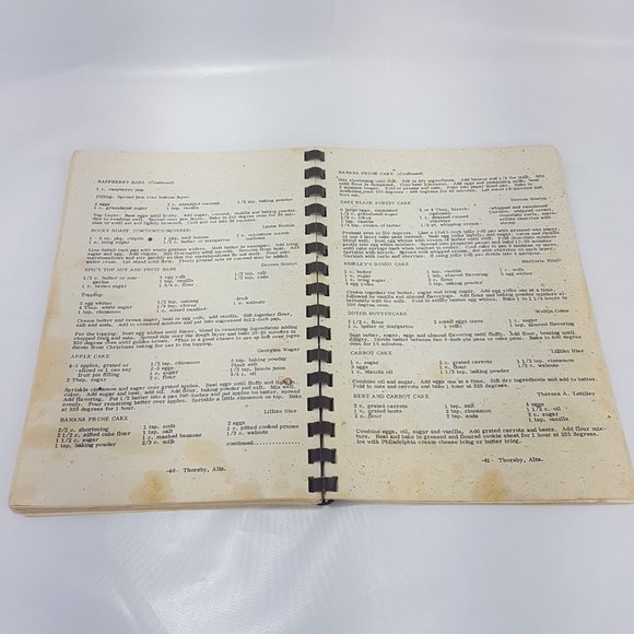 Vintage 1980s Cookbook Thorsby Community League Our Favourites Thorsby Alberta - Picture 11 of 16